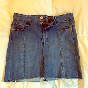 Jean skirt